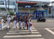 Personel Sat Lantas Polres Bima Kota Laksanakan Gatur Pagi untuk Wujudkan Kamseltibcar Lantas