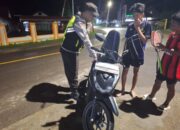 Dorong Kamtibmas Tetap Kondusif, Polsek Seteluk Gelar KRYD Malam Hari, Antisipasi Gangguan Keamanan