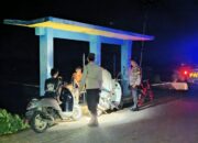 Patroli Rutin Polres Loteng Antisipasi Aksi Kenakalan Remaja Pada Malam Hari.