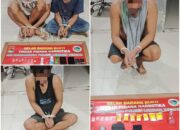 Polres Loteng Amankan Empat Orang Terduga Pelaku Penyalahgunaan Narkoba di Bilelando.