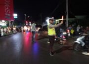 Pengamanan Malam Takbiran di Pelabuhan Lembar Berjalan Kondusif