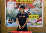 Ambil Paket Ganja, Pria Asal Bogor Di Ringkus Tim Opsnal Sat Resnarkoba Polres Sumbawa