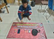 Polisi Amankan Residivis Tindak Pidana Narkoba