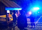 Patroli Sahur Sat Samapta Polres Sumbawa Barat Jamin Situasi Kamtibmas Tetap Kondusif