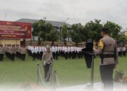 Kapolres Bima Kota Pimpin Apel Gelar Pasukan Pengamanan Malam Takbir Idulfitri 1446 H