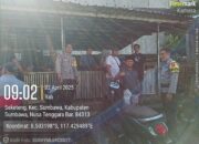 Polsek Sumbawa Intensifkan Patroli dan Sosialisasi Tolak Premanisme