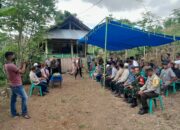 Bhabinkamtibmas Kelurahan Lelamase Hadiri Panen Raya Jagung Hibrida di Kota Bima