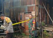 Diduga Konsleting Listrik, 1 Rumah Panggung Hangus Terbakar Dan 2 Rumah Terdampak Di Lekong