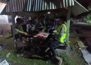 Tingkatkan Kewaspadaan, Polsek Poto Tano Rutin Gelar Patroli Dialogis