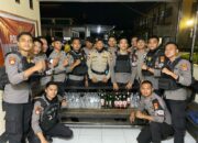 Sat Samapta Polres Bima Kota Amankan Puluhan Botol Miras Saat Patroli Rutin