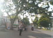 Sat Lantas Polres Bima Kota Laksanakan Kegiatan Rawan Pagi/Strong Point, Berikan Himbauan kepada Pengguna Jalan