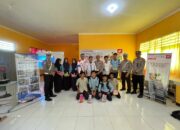 Polres Lombok Barat Edukasi Pelajar SMP Tentang Keselamatan Berkendara