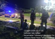 Sat Samapta Polres Sumbawa Barat Rutin Laksanakan Patroli Dialogis Cegah Gangguan Kamtibmas