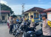 Kapolres Dompu Pimpin Pemeriksaan Kendaraan dan Senjata Api Dinas