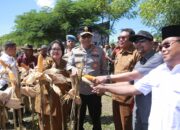 Kapolda NTB Dampingi Mentan RI Panen Raya Jagung di Sumbawa