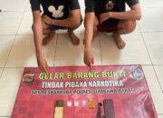 Tim Opsnal Sat Resnarkoba Polres Sumbawa Barat Berhasil Amankan 10 Gram Sabu dari Dua Terduga Pelaku