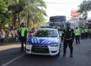 Polres Loteng Kawal Dan Amankan Keberangkatan 393 Calon Jamaah Haji Kloter 02. ‎