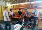 Cegah Gangguan Kamtibmas, Polsek Kediri Lakukan Patroli Humanis