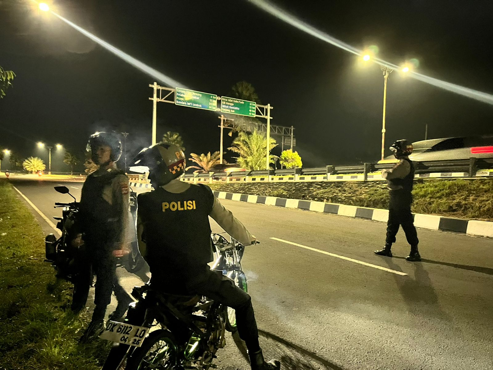 Aksi Balap Liar Diantisipasi Polres Lombok Barat, Satu Motor Diamankan
