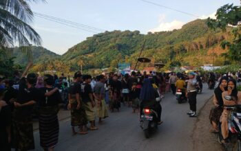 Polsek Sekotong Kawal Ketat Tradisi Adat Nyongkolan, Pastikan Keamanan dan Ketertiban Terjaga