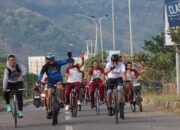 Jaga Kesehatan dan Keakraban, Kapolres Bima Kota Gowes Bersama PJU dan Personel