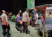 Berikan Rasa aman dan Jamin Kondusifitas Wilayah Polsek Monta Gencarkan Patroli KRYD dan Dialogis Malam Hari