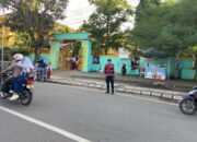 Cegah Kemacetan, Unit Turjawali Sat Samapta Polres Bima Kota Laksanakan Rawan Pagi di Titik Padat Lalu Lintas
