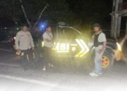 Respons Cepat Isu Viral di Medsos, Polsek Asakota Polres Bima Kota Pastikan Keamanan Lewat Patroli Blue Light
