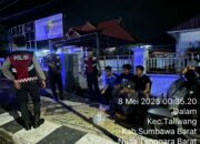 Pelihara Kamtibmas Tetap Kondusif, Sat Samapta Polres Sumbawa Barat Rutin Laksanakan Patroli Dialogis