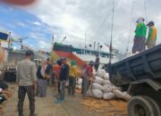 Polsek Kawasan Pelabuhan Laut Bima Laksanakan Patroli Rutin di Areal Dermaga