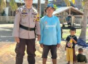 Kawal dan Dukung Penuh Program Ketahanan Pangan Nasional , Bhabinkamtibmas Polsek Soromandi Bantu Proses Pengeringan Jagung Warga