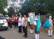 Polsek Bolo Laksanakan Pengamanan Pawai Ta’aruf Pembukaan MTQ Tingkat Desa Rada