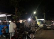 Piket Jaga SPKT Polsek Jereweh Laksanakan Patroli Dialogis di Desa Belo, Warga Dihimbau Jaga Kamtibmas