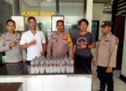 Pangkas Biang Kerok Keresahan, Polsek Bolo Sita Ratusan Botol Miras Jenis Arak