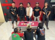 Asyik Judi Game Remi, Tiga Pria Digerebek Tim Opsnal Polsek Rasbar