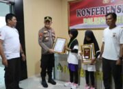 Dukung Pelajar di Dunia Olahraga, Polres Seruyan Beri Penghargaan 2 Atlet Muda Berprestasi