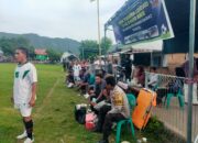 Polsek Brang Rea Beri Pengamanan Open Turnamen Sepak Bola Legend Cup U-42 X-Raider Bree