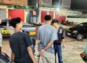Cegah Gangguan Kamtibmas, Polsek Asakota Gelar Patroli Blue Light di Malam Hari