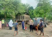 Bhabinkamtibmas Desa Rasabou Berikan Pembinaan dan Ajak Warga Dukung Program Ketahanan Pangan