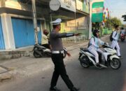 Personel Satlantas Polres Bima Kota Laksanakan Rawan Pagi, Ciptakan Rasa Aman dan Kelancaran Lalu Lintas