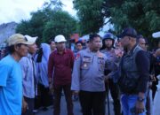 Kapolres Sumbawa Barat Pimpin Langsung Pengamanan Aksi Unjuk Rasa P4S