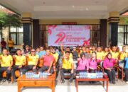 Jalin Kekompakan, Polres Lombok Utara Adakan Olahrga Bersama TNI,Pemda dan Bhayangkari