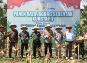 Panen Raya Jagung, Polres Loteng Dukung Swasembada Pangan Nasional. ‎