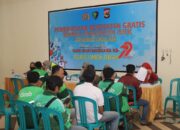 Jelang Hari Bhayangkara Ke-79, ‎Polres Loteng Gelar Pemeriksaan Kesehatan Gratis Pengemudi Ojek.