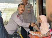Wujud Peduli Polri, Polres Lombok Barat Bantu Warga Gubug Bali