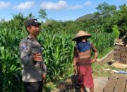 Polri Sambangi Petani Aik Ampat, Perkuat Ketahanan Pangan Lokal