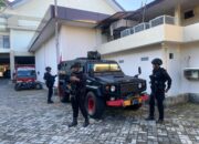 Brimob NTB laksanakn Sterilisasi dan Pengamanan Pembukaan Musrenbang RPJMD yang di Hadiri Mendagri