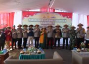 Grownbreaking Pembangunan Gudang Jagung di Moyo Utara, Polres Sumbawa Pastikan Kegiatan Berjalan Aman