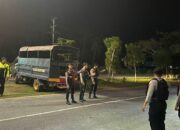 Piket Fungsi Polres Bima, Gelar Patroli KRYD Malam Hari Cegah Potensi Guankamtibmas dan Memastikan Kondusifitas Wilayah