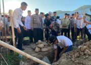 Kapolres Sumbawa Barat Hadiri Peletakan Batu Pertama Ruang Kelas Baru PPTQ Sullamuddiyanah NW Taliwang